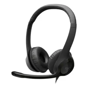 Audífonos con micrófono y cable H390 de Logitech