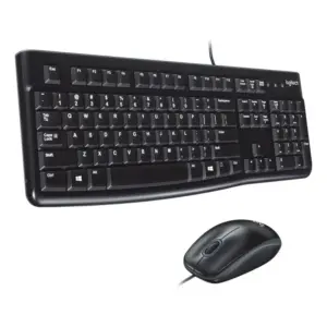 Combo Teclado Y Mouse Usb Plug And Play Logitech Mk120