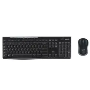 Combo Teclado Multimedia y Mouse Inalámbricos Logitech MK270