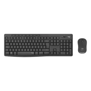 Combo teclado y Mouse silencioso inalámbrico Logitech MK295
