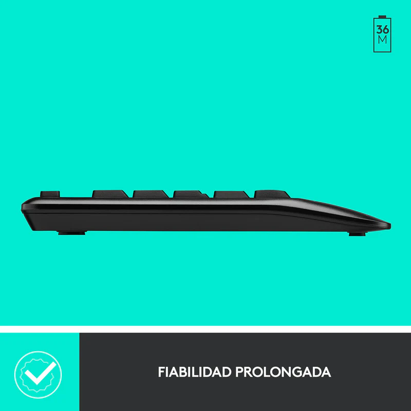 Logitech Mk345, Teclado Multimedia Y Mouse - Imagen 6