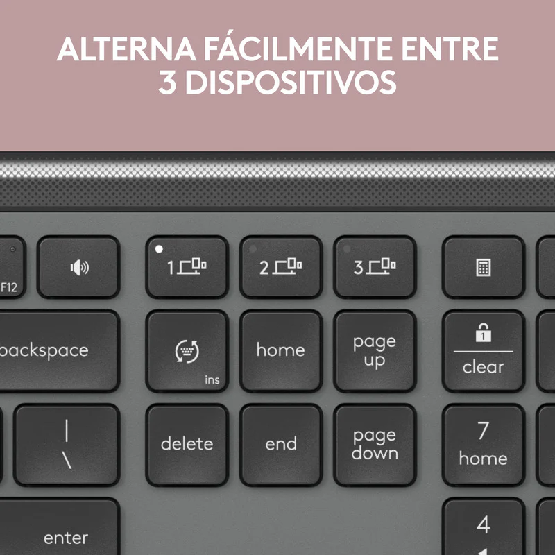 Teclado Inalámbrico Logitech Signature Slim K950 - Imagen 6