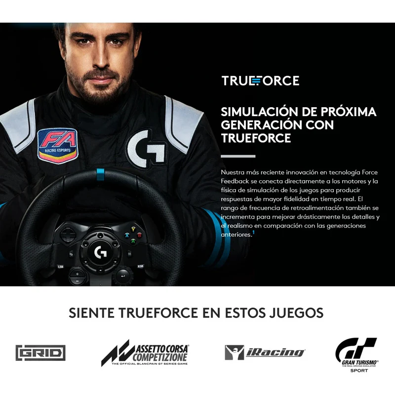 Volante Logitech G923 para Xbox Series X|S, Xbox One y PC + Palanca de Cambios - Imagen 4