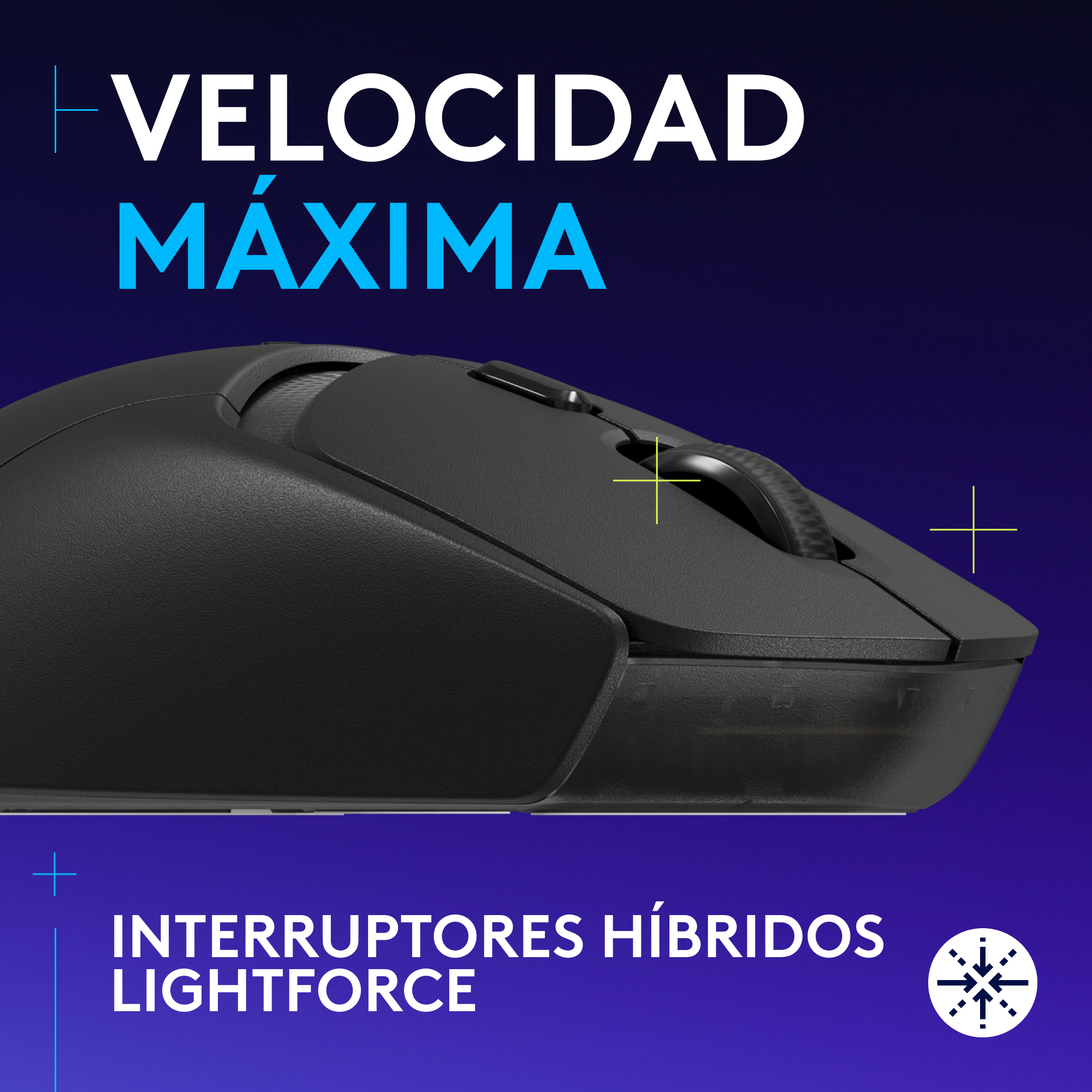Mouse inalámbrico G309 LIGHTSPEED para juegos - Imagen 2