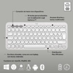 Teclado Bluetooth Multidispositivo Logitech Pebble Keys 2 K380s - Imagen 9