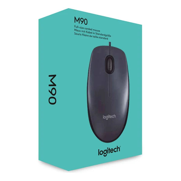Mouse Óptico Logitech M90 USB - Imagen 3