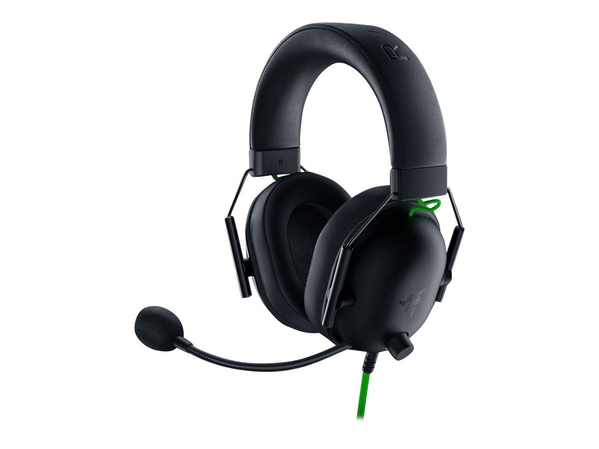 Razer BlackShark V2 X - Auricular - tamaño completo - cableado - conector de 3,5 mm - aislamiento de ruido