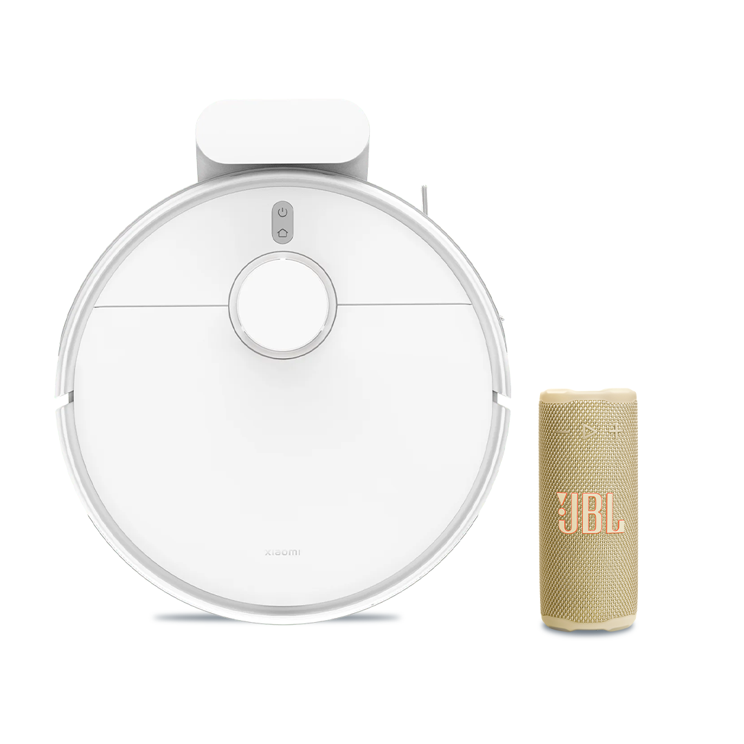 Combo Aspiradora Xiaomi S40C Blanca + Parlante JBL Grip Amarillo