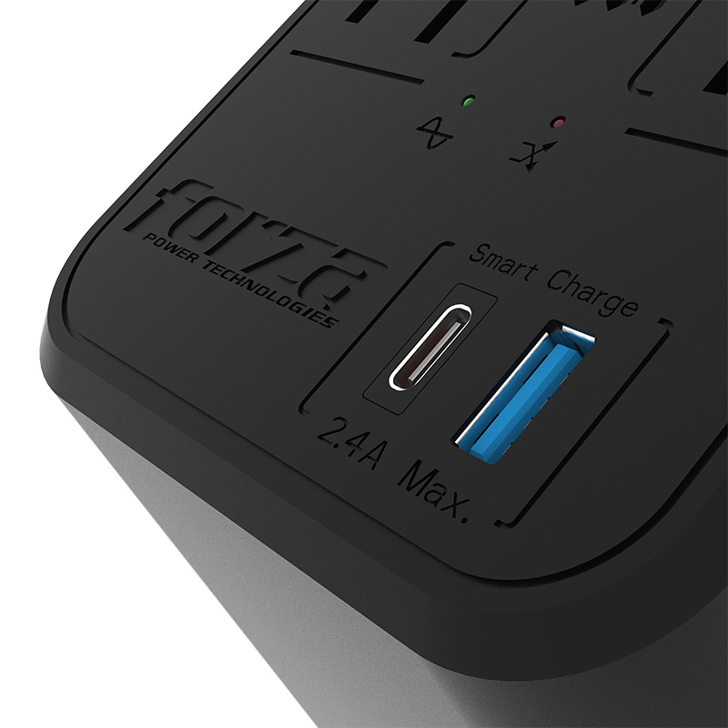 Regulador de Voltaje Forza FVR-1221USB 1200VA - Imagen 5