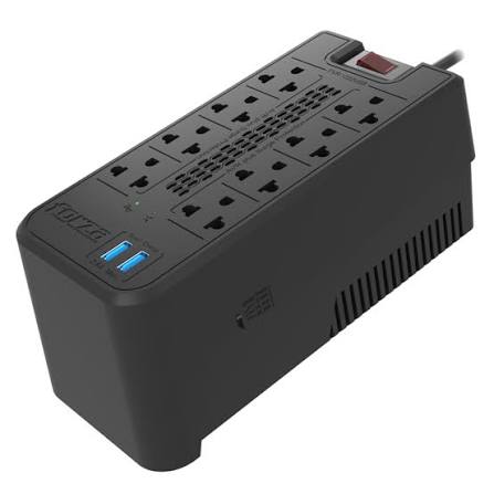 Regulador de Voltaje Forza FVR-1221USB 1200VA - Imagen 3
