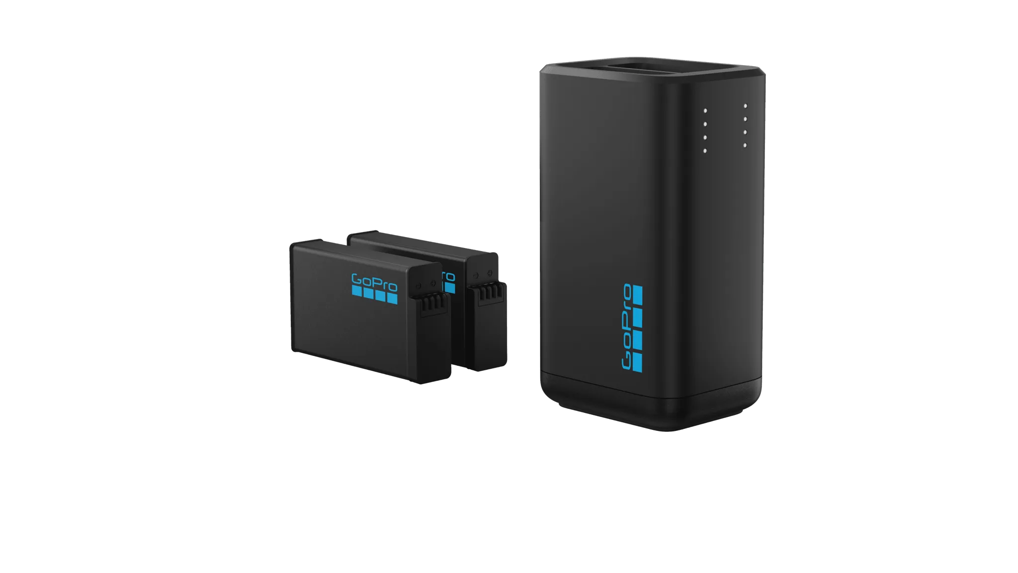 Cargador dual GoPro MAX2 con dos baterías Enduro