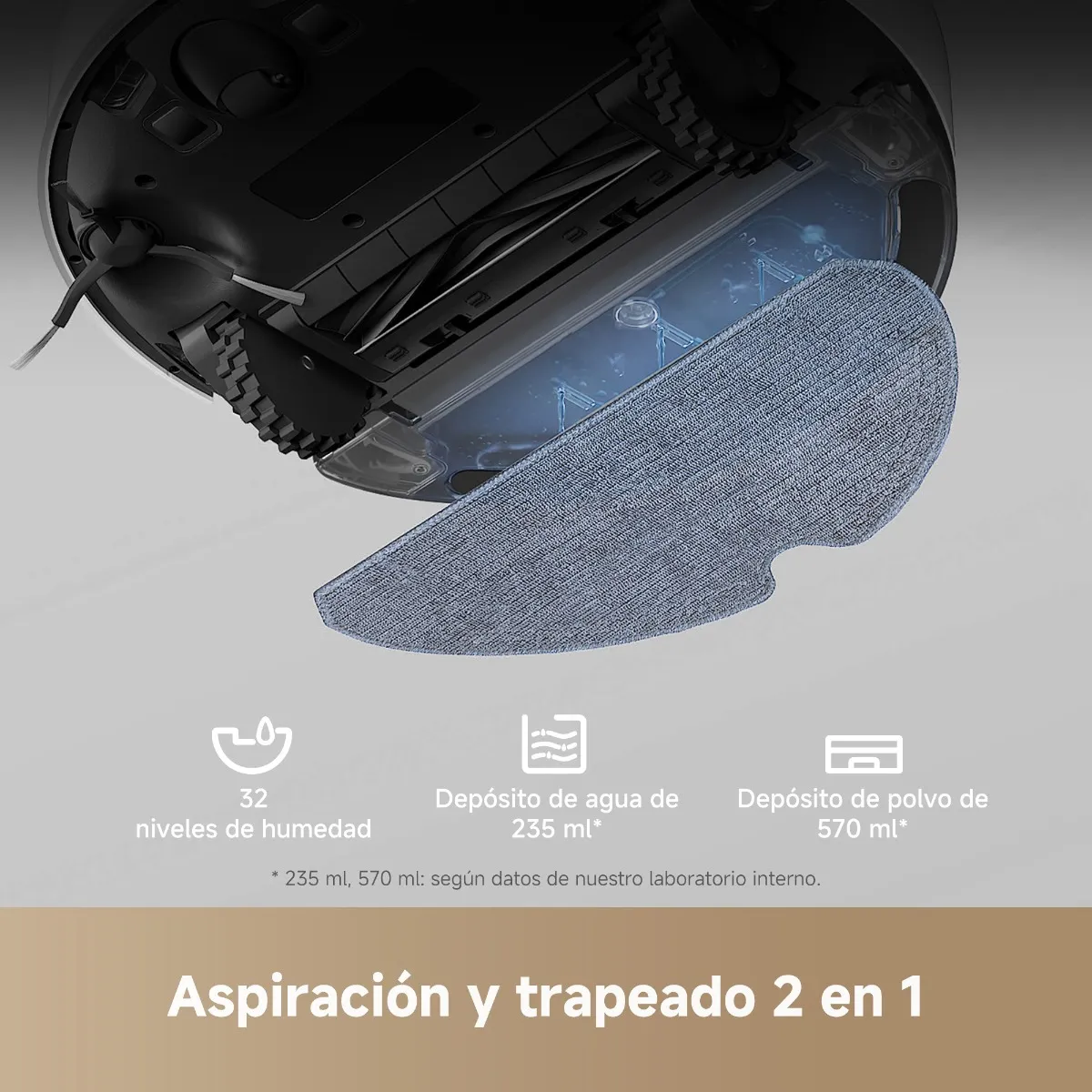 Robot aspiradora Dreame D15 blanca - Imagen 7