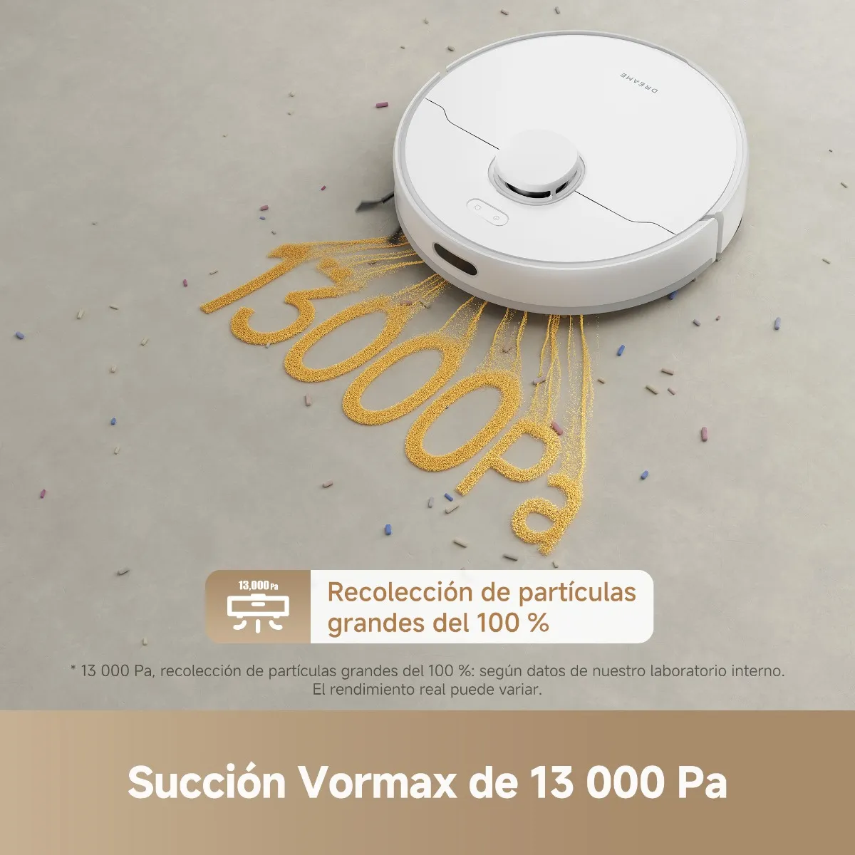 Robot aspiradora Dreame D15 blanca - Imagen 6