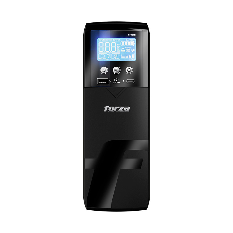 UPS Forza ST-1001 1000VA/600W, 10 tomas y USB