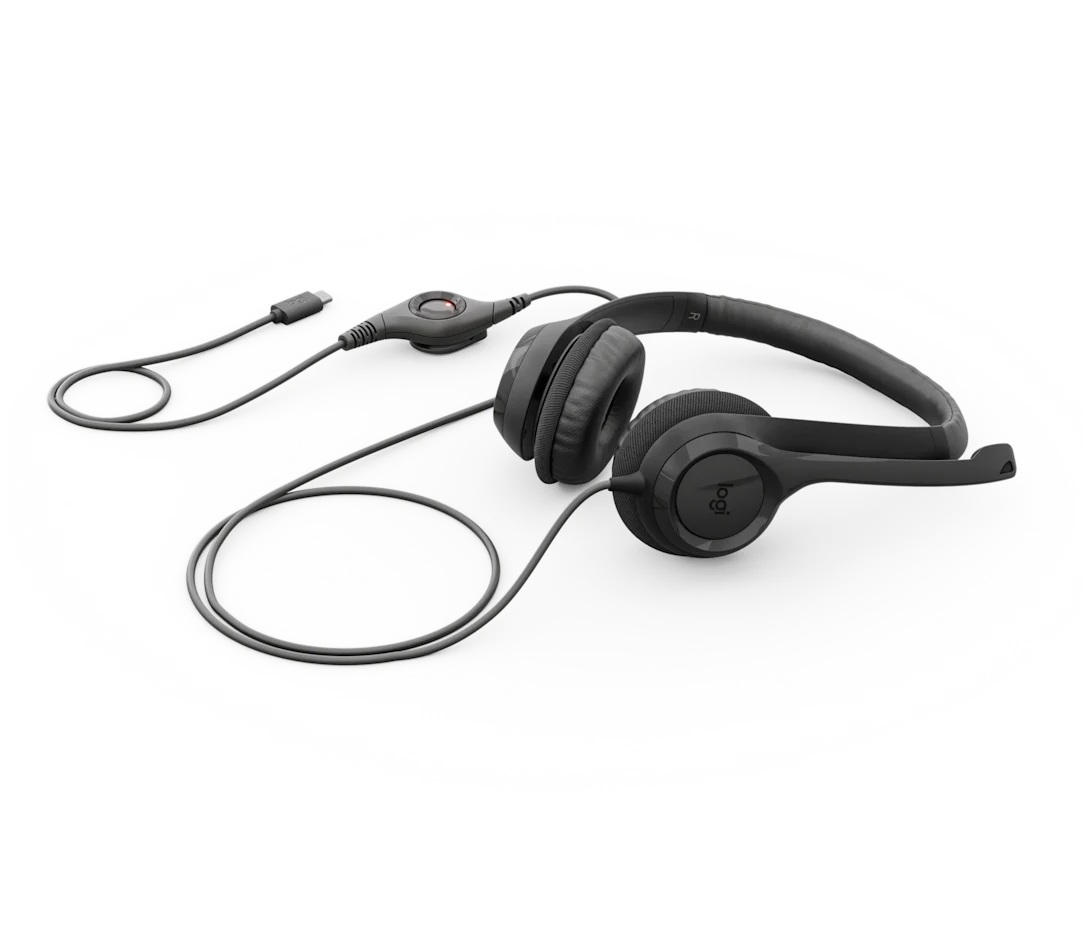 Combo Logitech H390 negra + cámara web C920s PRO - Imagen 4